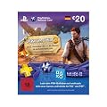 PlayStation Network Card (20 Euro) im Uncharted 3 Design
