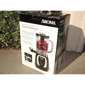 Aroma ABD-530G 600W SS Blender glass jar by Aroma