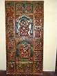 Orissa Antique Hindu God Ganesha Carved Wall Panel 72"
