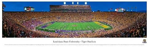 LSU Tigers Louisiana State Panoramic Photo Print
