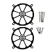 OSAN Black CNC Audio Fairing Mount Speaker Grill Cover For Harley Touring Glide Trike