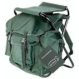 Angler - Rucksack mit Stuhl + Sportfischer Passhülle