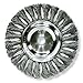 Twist Wire Wheel Wire Brush, Arbor, 10"