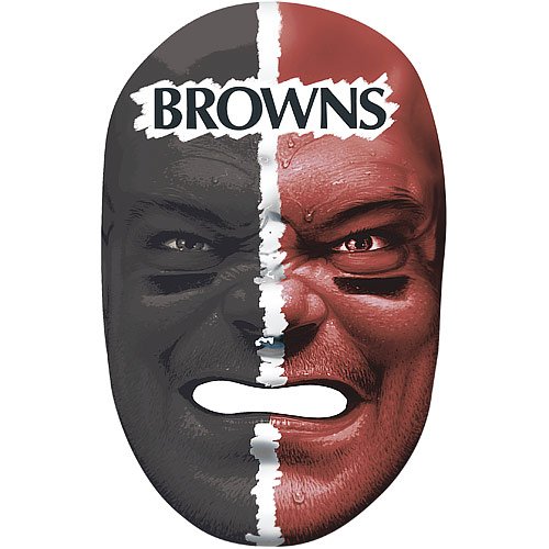 Franklin Cleveland Browns Fan Face Mask