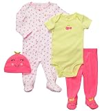 Carter's 4-pc.  ... ayette Set PINK 3 Mo