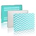 TOP CASE - 2 in 1 Signature Bundle Chevron Series Hard Case + Chevron Zig-Zag Keyboard Cover Compatible MacBook Air 11