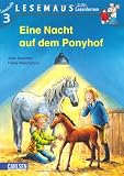 LESEMAUS zum Lesenlernen Stufe 3, Band 515: Eine Nacht auf dem Ponyhof - Julia Boehme