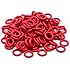 Cherry MX Rubber O-Ring Switch Dampeners Red 40A-L - 0.2mm Reduction (125pcs)