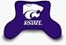 Kansas State Wildcats 20 x 12 Unwelted Bedrest Pillow
