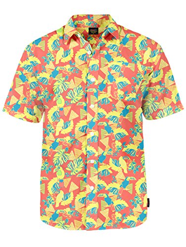 Men's Toucan Hawaiian Shirt - Modern Fit Aloha Shirt