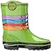 Nickelodeon Boy's Ninja Turtles Rain Boot-K, Green, 9/10 M US Toddler