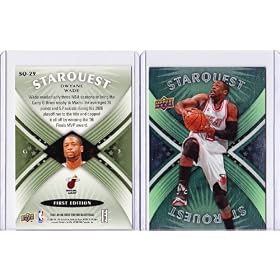 Dwyane Wade 2008-09 Upper Deck First Edition "Starquest" NBA Card #SQ-29