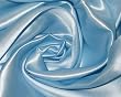 SilkNOW 100% Pure Silk Seamless Fitted Sheet King Sky Blue