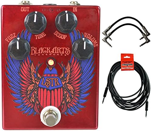 Black Arts Toneworks LSTR Fuzz Guitar Pedal w/ 3 Cables