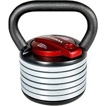Weider SpaceSaver 40-Pound Adjustable Kettle Bell