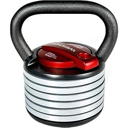 Weider SpaceSaver 40 lb. Adjustable Kettle Bell