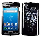 Blue Dragon Skull Black Design Rubberized Snap on Hard Cover Protector Face ....