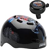 Bell Spider-Man Tracer Child Cycling Helmet Value Pack