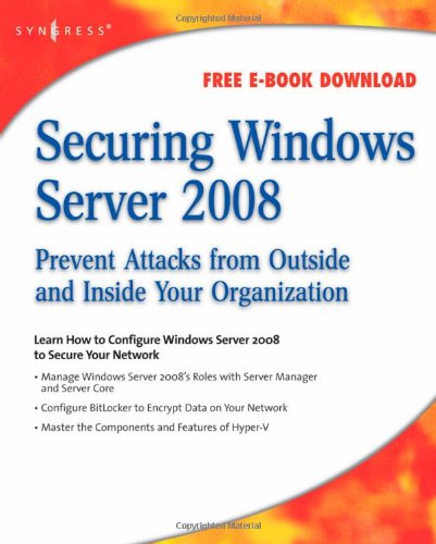 Securing Windows Server 2008 1597492809 pdf