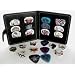 GUITAR PICK POUCH COMPLETE WITH 12 ASSORTED ROCK PLECTRUMS