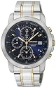 Seiko SNDB05P1 Gents Chronograph Two-tone Stainless Steel Bracelet Watch