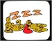 Mouse Pad with dreaming, animal, dog, sleeping