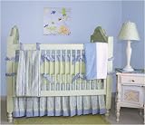 Surfer Coral Green Extra Fitted Sheet
