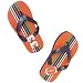 sport stripe flip flops