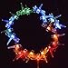 Ucharge Christmas Solar Led Lights 16ft 20 LED Waterproof Fairy Lighting for Christmas Trees, Garden, Patio, Wedding, Party and Holiday Decorations, Multi Color