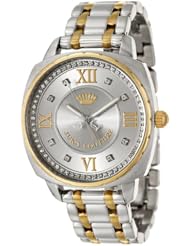 Juicy Couture Womens 1900955 Beau Two Tone Bracelet Watch