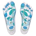Pair of Blue Cotton Reflexology Massage Socks
