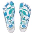 Pair of Blue Cotton Reflexology Massage Socks