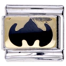 Pugster Golden Fire Italian Charms
