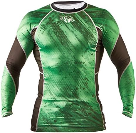 Peresvit Mens Rash Guard Long Sleeve Immortal Ag+ MMA BJJ Jiu Jitsu Muay Thai Wrestling