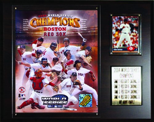 MLB Red Sox 2004 World Series Champions Plaque