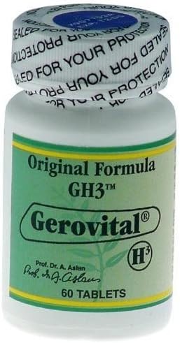 Original Formula GH3 Gerovital,60 Tablets