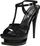 Pleaser Womens Fascinate-650/BS/M Platform Sandal Sandal