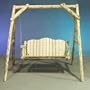 Log Furniture - Lawn Swing - Free Shipping 48 States