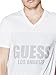 GUESS Men's Bron V-Neck Logo Tee