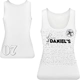 Threadmill Jack Daniels Ladies Ribbed Tank