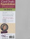 Carol Doaks Foundation Paper-8-1/2"x11" 100/pkg