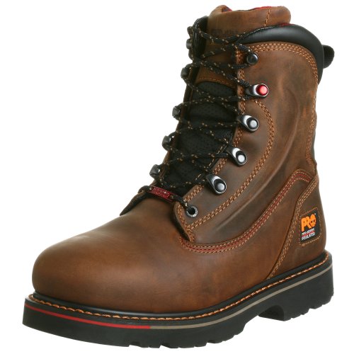 Timberland Pro Men's Thermal Force 8" Soft Toe Waterproof/Insulated Boot,Earth Brown,10.5 M