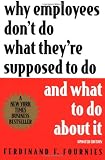 Buy : Why Employees Don`t Do What They`re Supposed To Do and What To Do About It