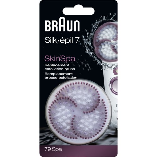 Braun Silk-Ã©pil 79 Spa - Replacement Exfoliation Brush for Braun Silk-Ã©pil 7 SkinSpa Electric Hair Removal Epilator for Women
