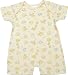 Snapibasic Short Sleeves Romper, Unisex, Large