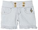 Baby Phat Girls 2-6x Striped Short With Ruffles