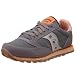 Saucony Originals Women's Jazz Low Pro Vegan Sneaker,Charcoal/Orange,8.5 M US