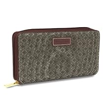 Hartmann Wings Diamond Zip Wallet