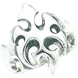 Sterling Silver Gothic Band Sz 10