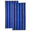 Beach Basics Stripe Towel 2-pk. - Blue